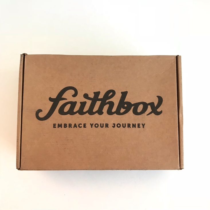 Faithbox December 2018 - Box Review Top