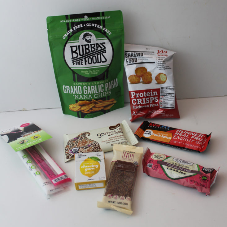Fit Snack Box December 2018 - All Content Front
