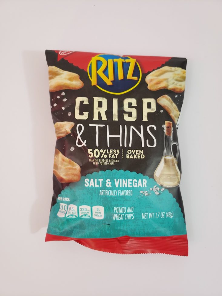 Food And Snack December 2018 - Ritz Crisp & Thins Salt & Vinegar Front