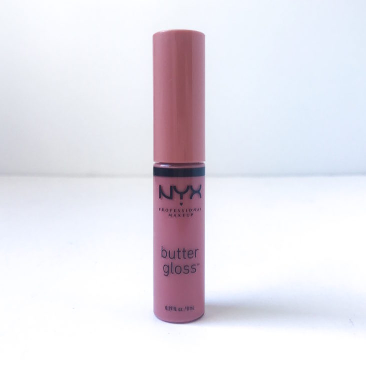 Influenster NYX Butter Gloss in Crème Brulee Front