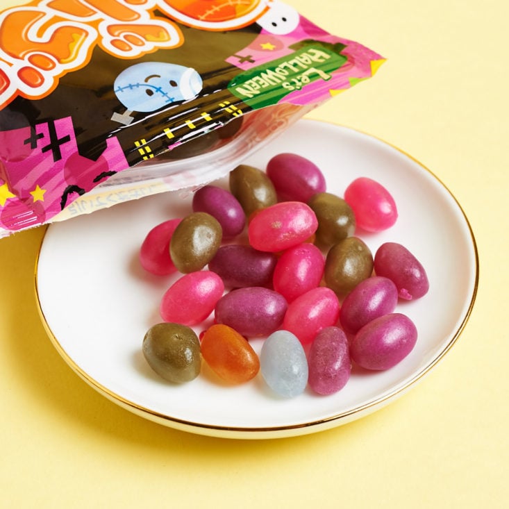 Japan Crate October 2018 jellybeans open