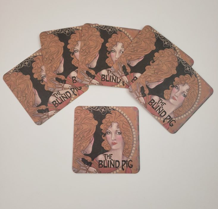 Loot Remix Review December 2018 - The Blind Pig Coasters 1 Top
