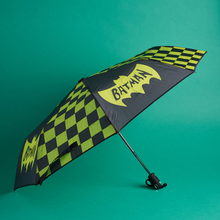 Lootcrate DX Laboratory November 2018 - Batman Umbrella Opened Front