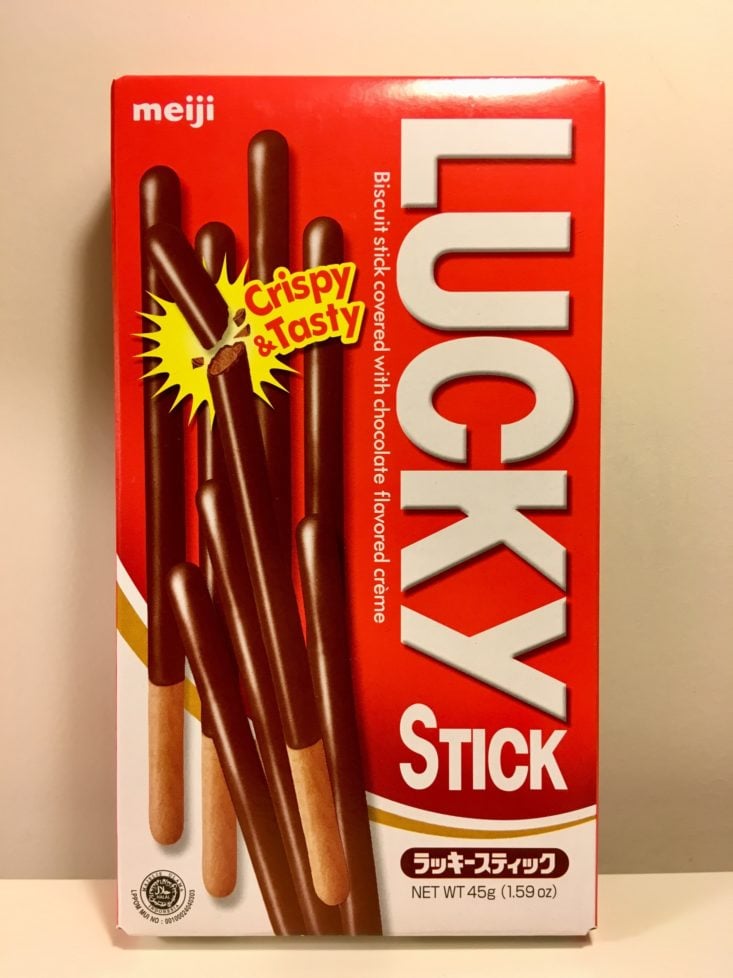 Manga Spice Cafe October 2018 - Lucky Chocolate Stick Front