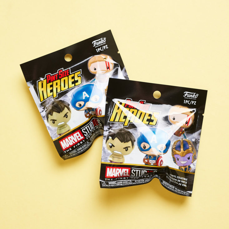 Marvel Collector Corps December 2018 - Heroes Pack Front