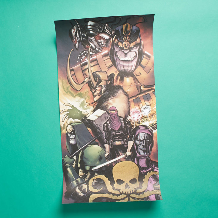 Marvel Gear and Goods December 2018 - Marvel Villains Art Print 2