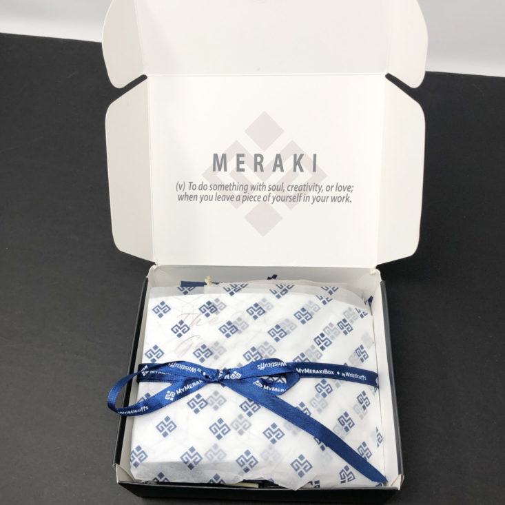 My Meraki Box December 2018 - Box Open Top 3