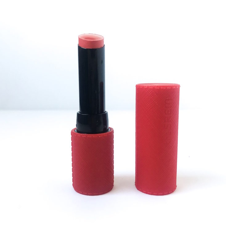 PinkSeoul Box November 2018 Review - The Saem Kissaholic Lipstick Front
