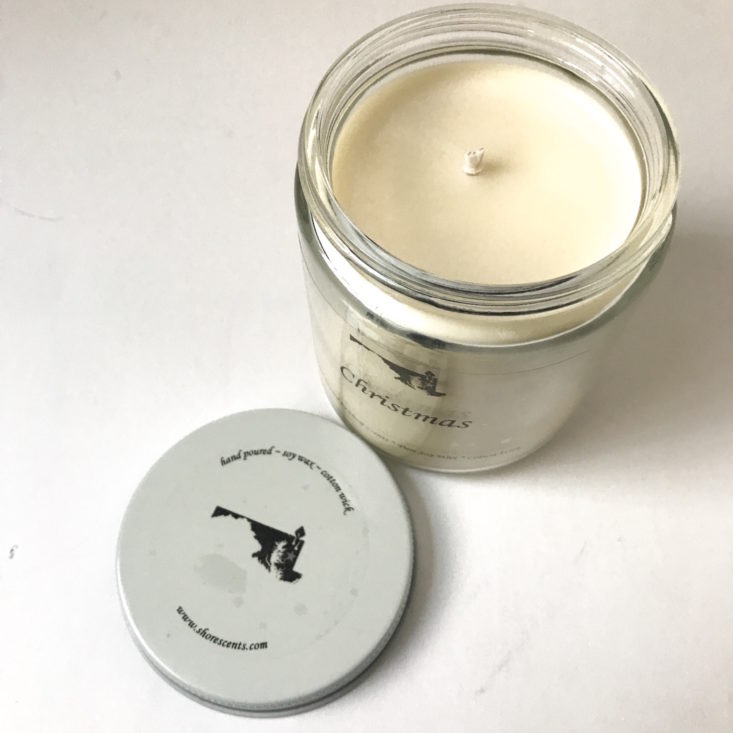Shore Scents December 2018 - Christmas Candle Open Top
