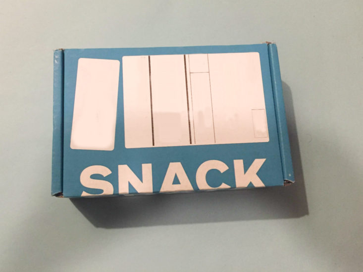 Snack Crate South Africa 2018 - Box Itself Top Review