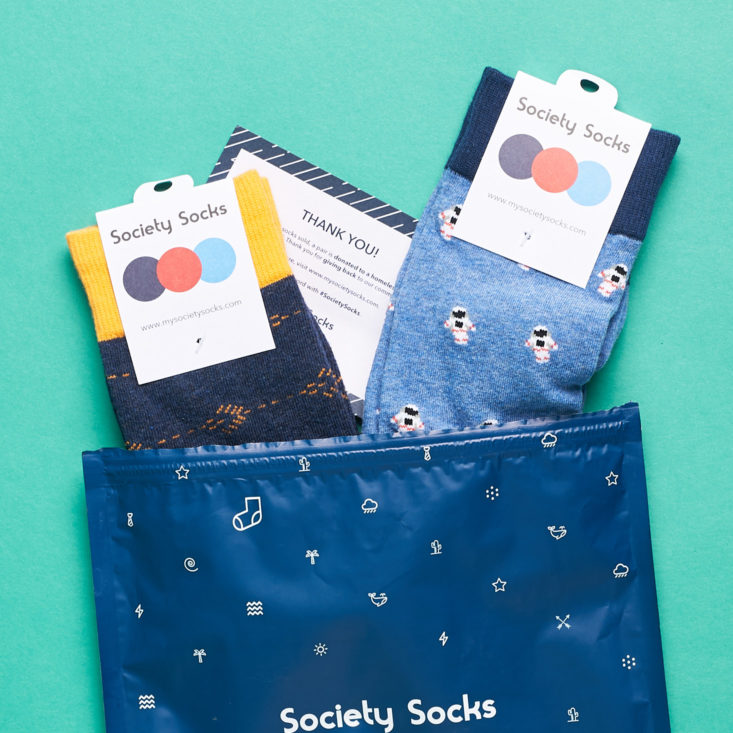 Society Socks unboxing