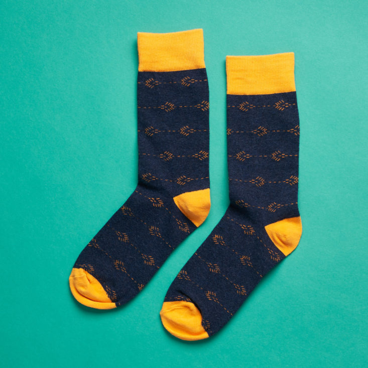 Society Socks navy crew socks