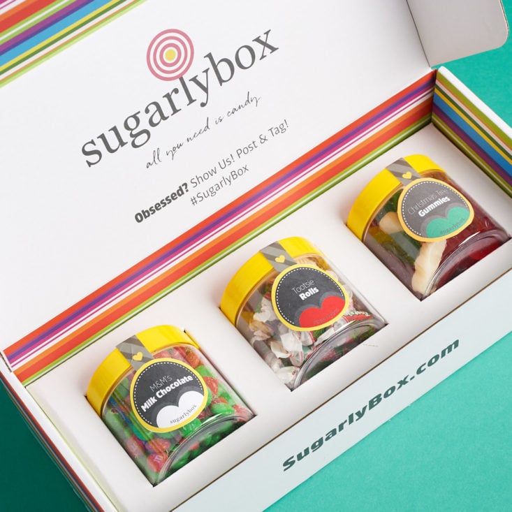 Sugarly Box December 2018 open