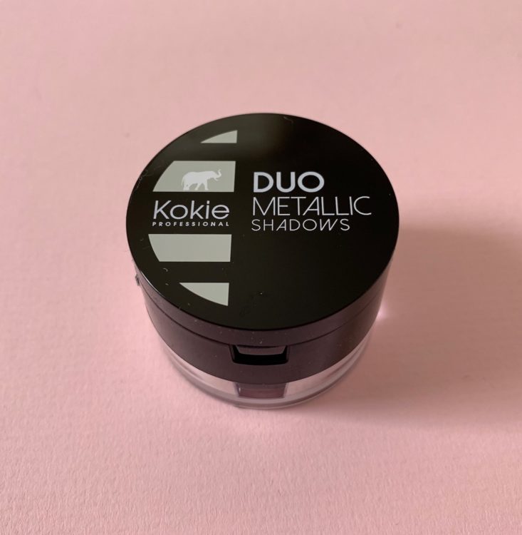 Sweet Sparkle Makeup December 2018 - Kokie Cosmetics Duo Metallic Shadow Top