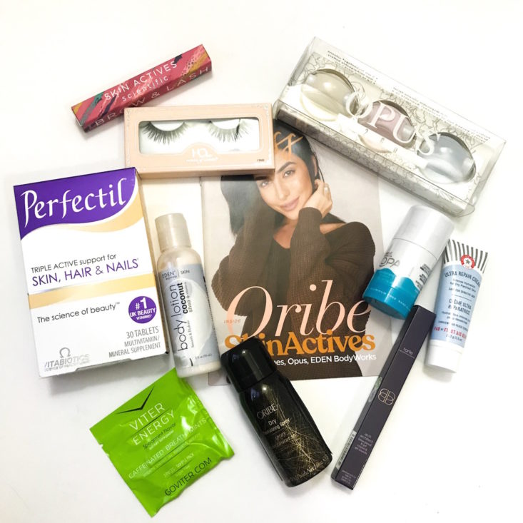 The Bless Box November 2018 - Box All Contents Top