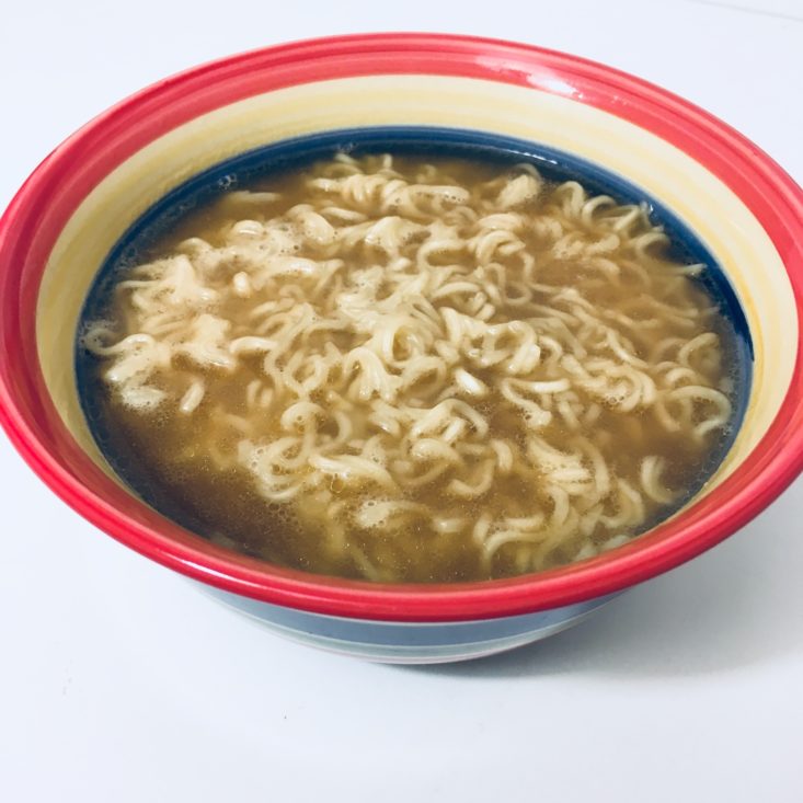 Umai Crate Subscription Box November 2018 - Daishizen Miso Ramen In Bowl Top