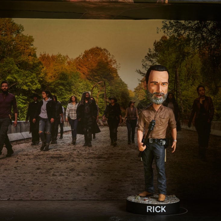 Walking Dead Supply Drop November 2018 - Rick Grimes Bobblehead Figure On Standing Place Front