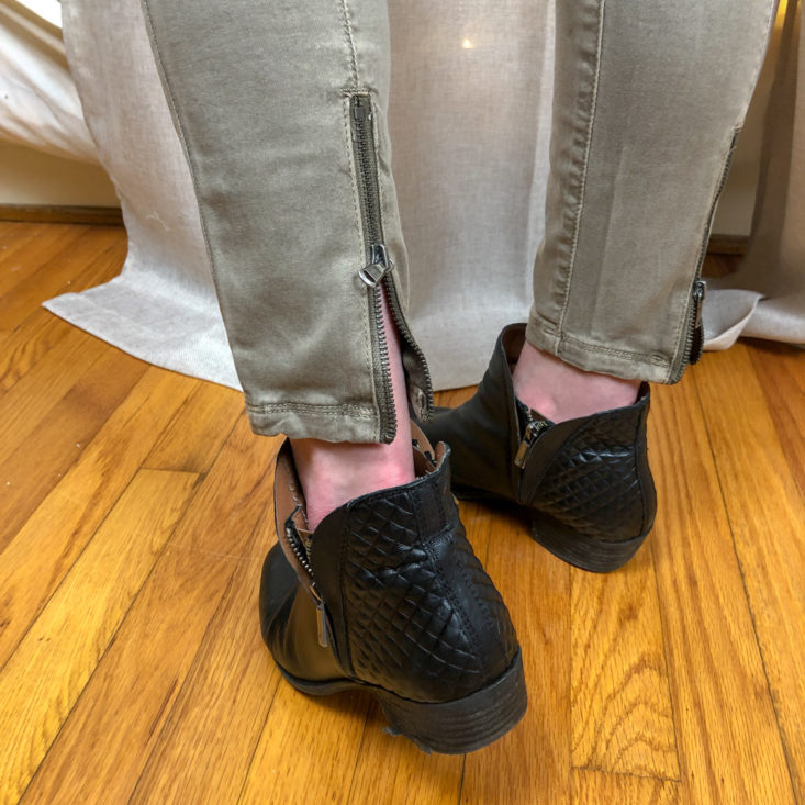 Utility Skinny Pants ankle zippers