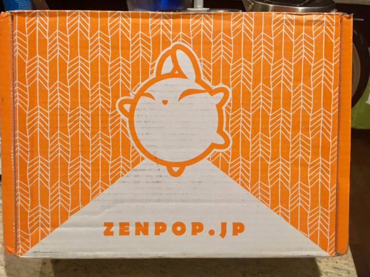 ZenPop Ramen Sweets Mix Pack November 2018 Green Goodness Review - Box Closed Front