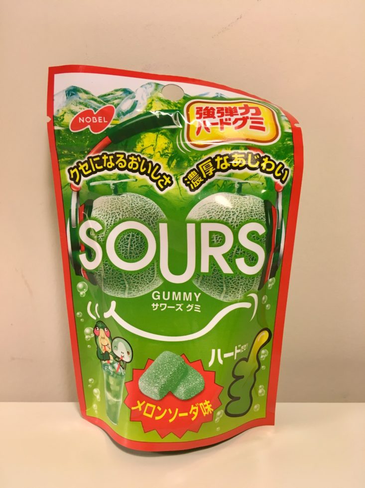ZenPop Ramen Sweets Mix Pack November 2018 Green Goodness Review - Melon Soda Sours Bag Front