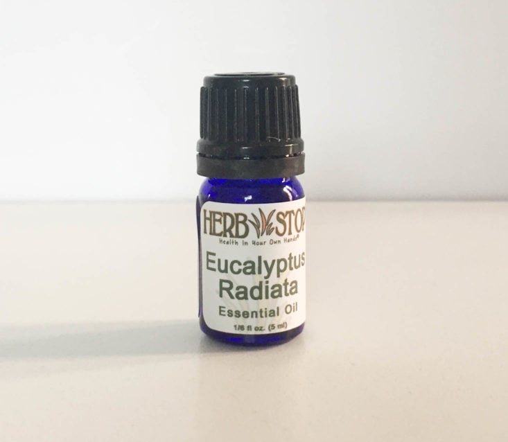 Aaroma Box by Herb Stop the Secure January 2019 - Eucalyptus Radiata Front