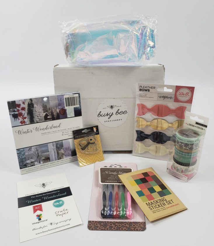 BUSY BEE STATIONERY December 2018 - All Contents Front
