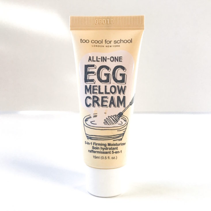 Birchbox Makeup January 2019 - One Egg Mellow Cream