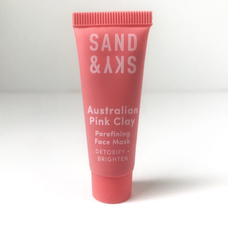 Birchbox Skincare January 2019 - Sand And Sky Front