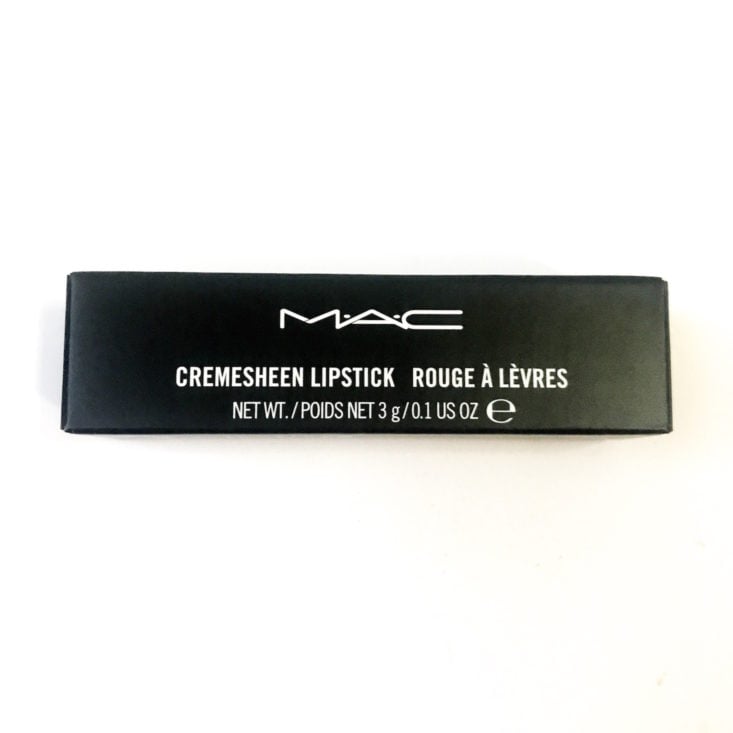 Birchbox The Best-Sellers Set January 2019 - M·A·C Cosmetics Cremesheen Lipstick In Crosswires Close Top