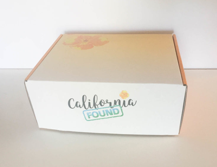 California Found Box January 2019 - Box Review Front