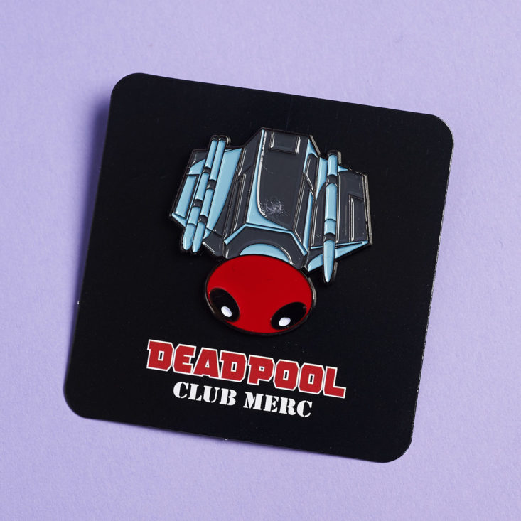 Deadpool Club Merc January 2019 - Deadpool Corps Ship Pin Box