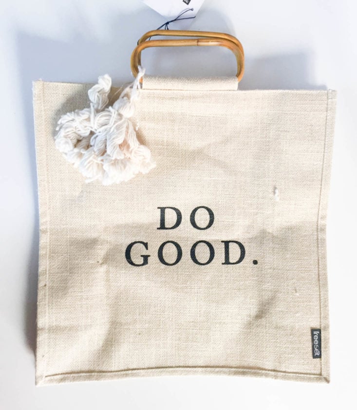 Fair Trade Friday Bonus 2018 - Do Good Bag Front