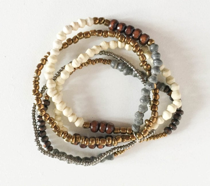 Fair Trade Friday Bracelet December 2018 - Bracelet Top