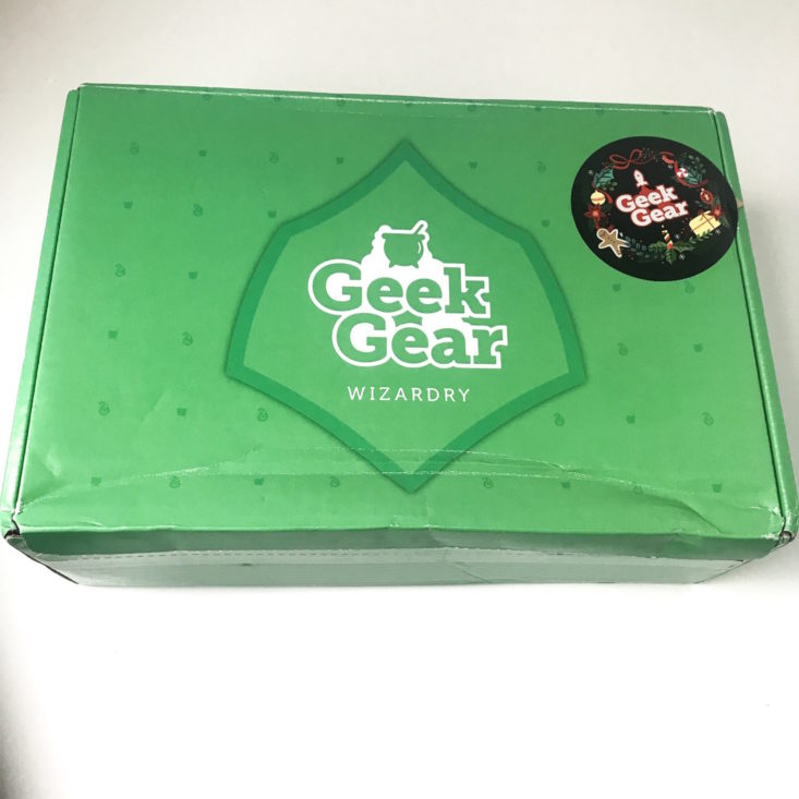Geek Gear World of Wizardry November 2018 - Box 1