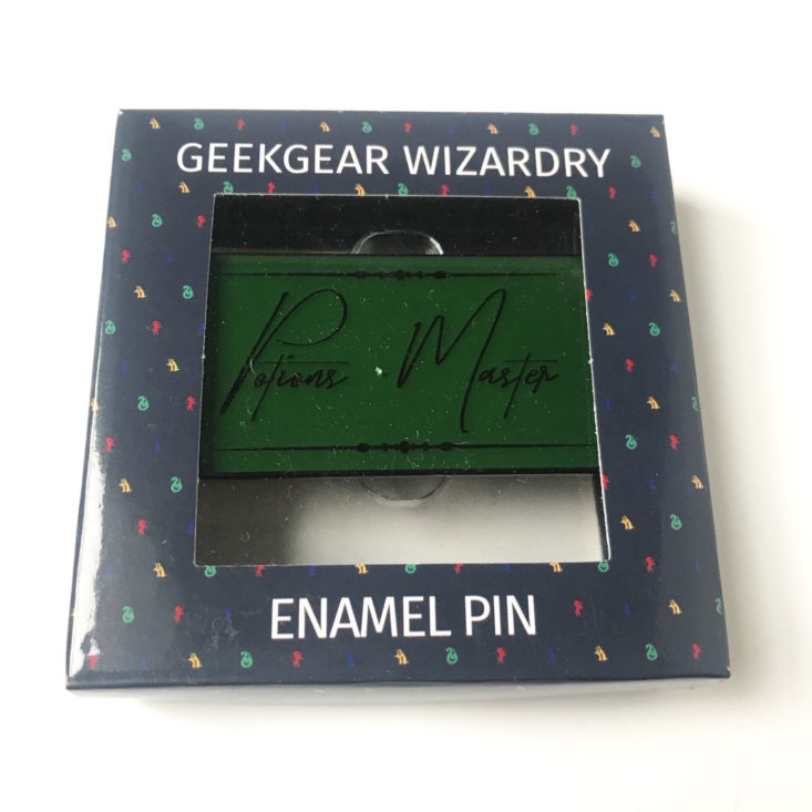 Geek Gear World of Wizardry November 2018 - Pin 1