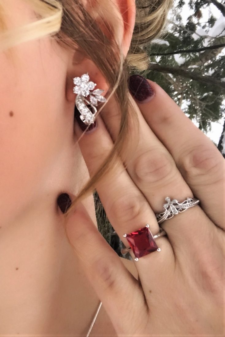 Jewelry Subscription January 2019 - Earring Closeup On Me