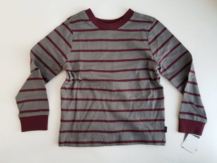 Kid Box 3T Boys January 2019 striped shirt