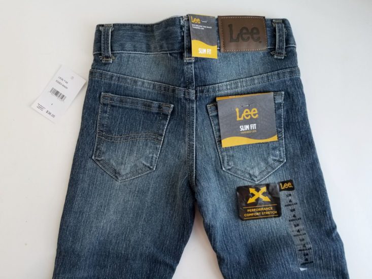 Kid Box 3T Boys January 2019 blue jeans back