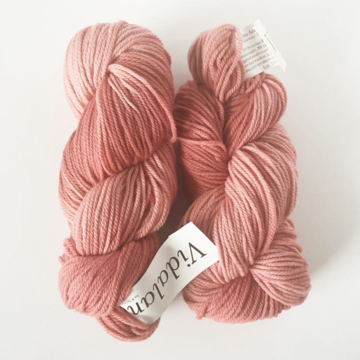 KnitCrate Membership January 2019 - Pink Skeins