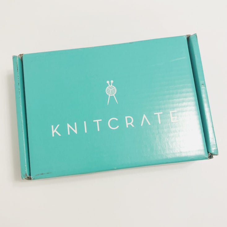 KnitCrate Sock Crate January 2019 - Closed Box