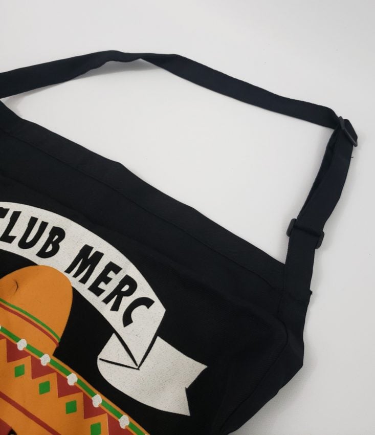 Loot Remix by Loot Crate January 2019 - Dead Pool Club Merc Taqueria Apron Closer View Top