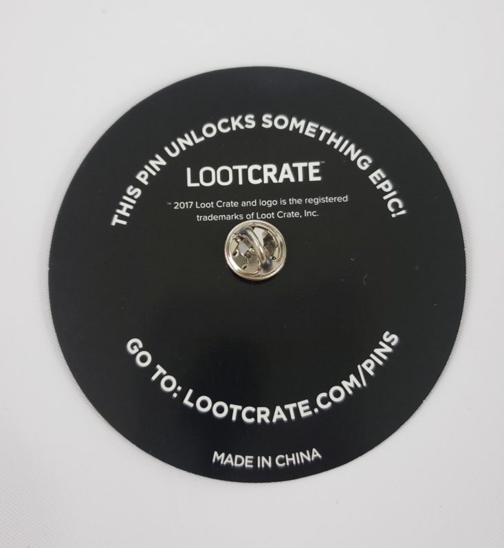 Loot Remix by Loot Crate January 2019 - Kingdom Pin Back Top