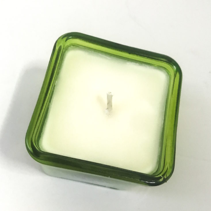 LoveSpoon Candle Club January 2019 - Pine Cone Soy Candle Open Top