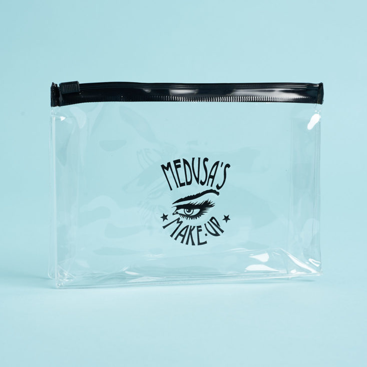 Medusas Make Up January 2019 clear pouch