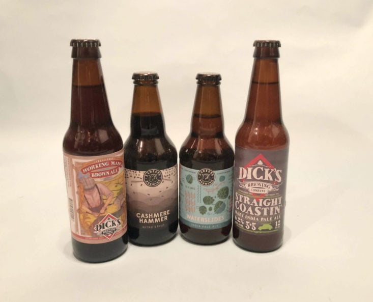 Microbrewed Beer January 2019 - All Four Beers