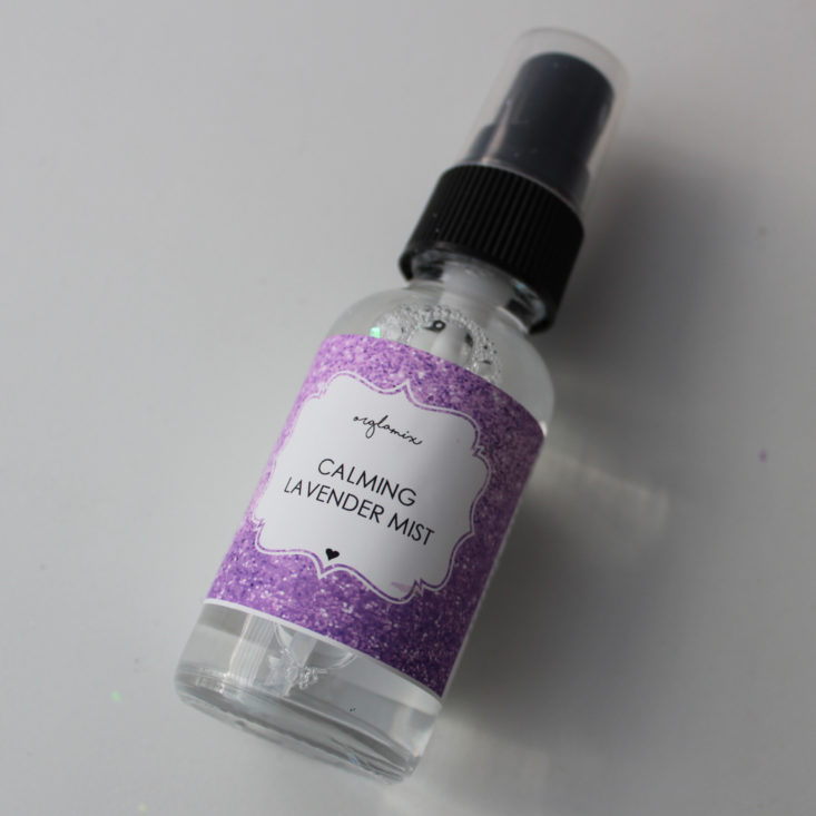 Orglamix December 2018 “Comfort + Joy - Calming Lavender Mist Top