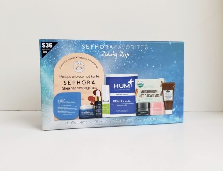 Sephora Favorites Beauty Sleep box
