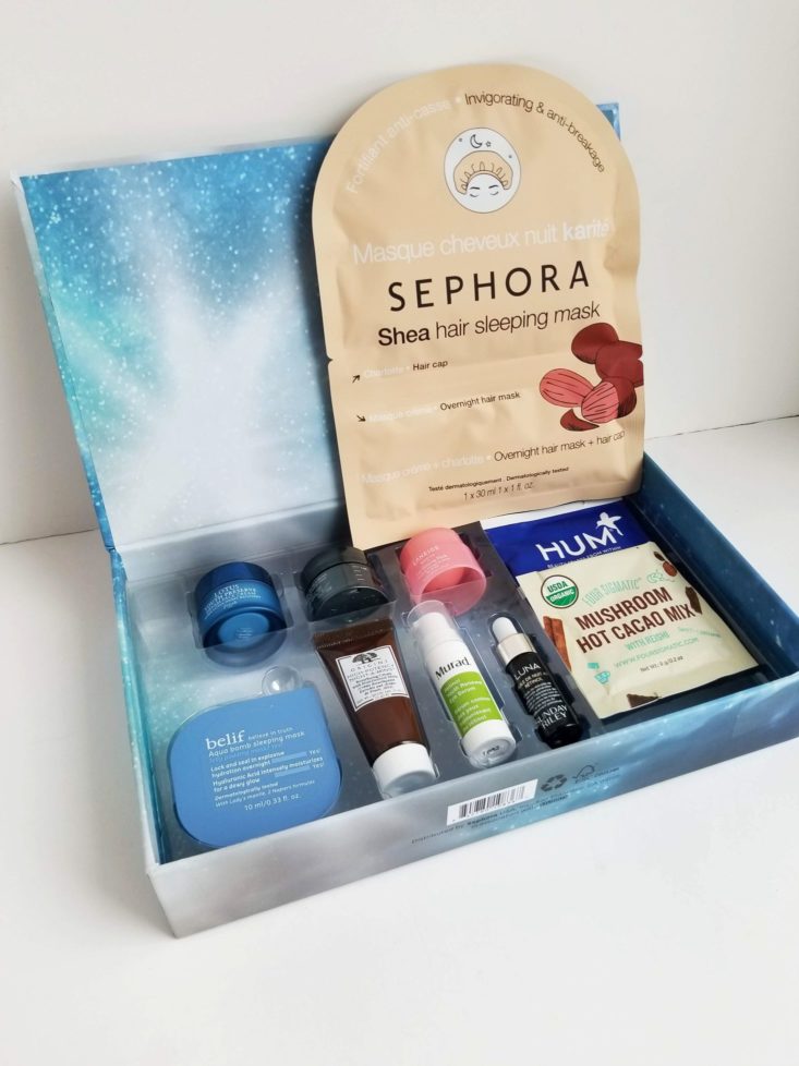 Sephora Favorites Beauty Sleep inside box