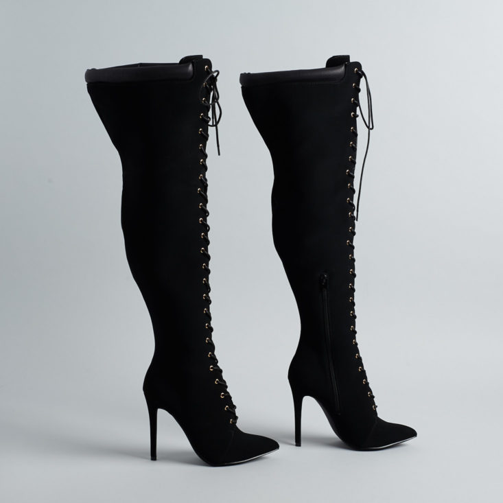 Shoedazzle stiletto boots