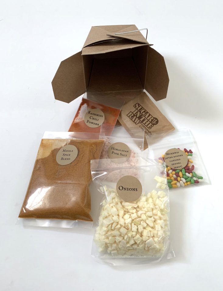 Takeout Kit Meal Subscription Box Review January 2019 - Unbranded Items Unboxed Top